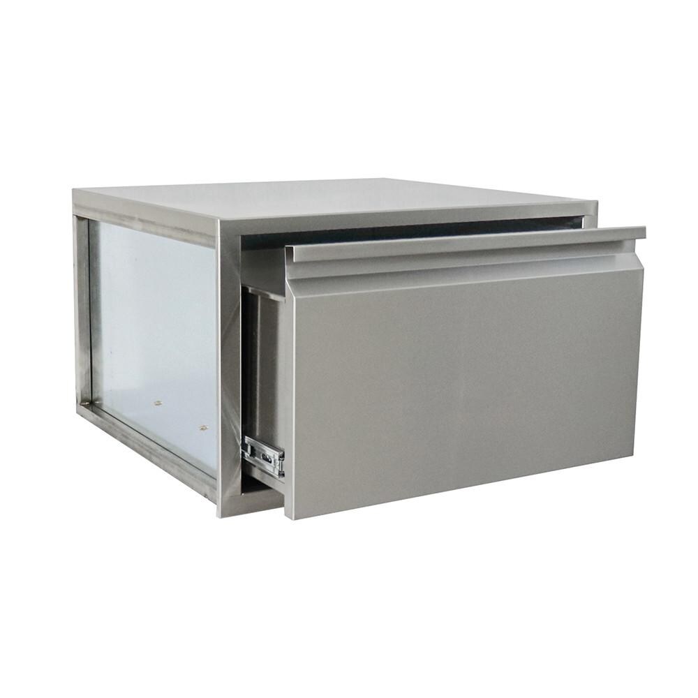 RCS Valiant Series 31-Inch Stainless Steel Kamado Storage Drawer / Shelf