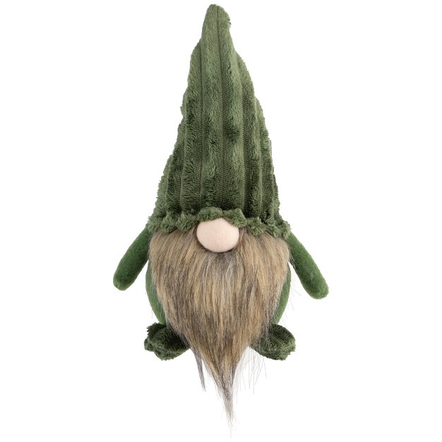 Green Plush Christmas Gnome Decoration