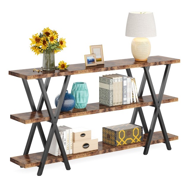 Tribesigns 70 9 Inches 3 tier Extra Long Console Table