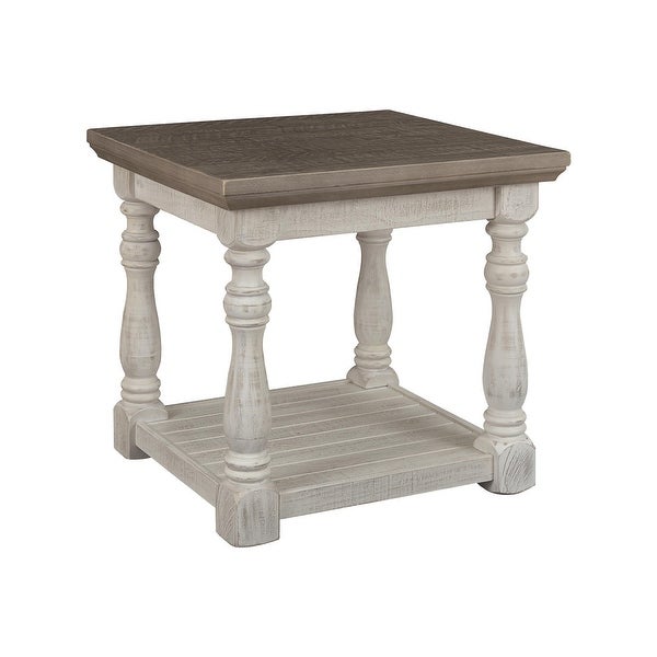 Signature Design by Ashley Ivy Hollow Rustic Rectangular End Table