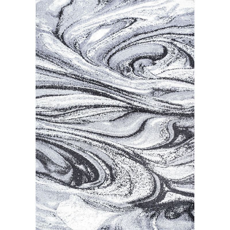 JONATHAN Y Viscon Abstract Marble Contemporary Rug