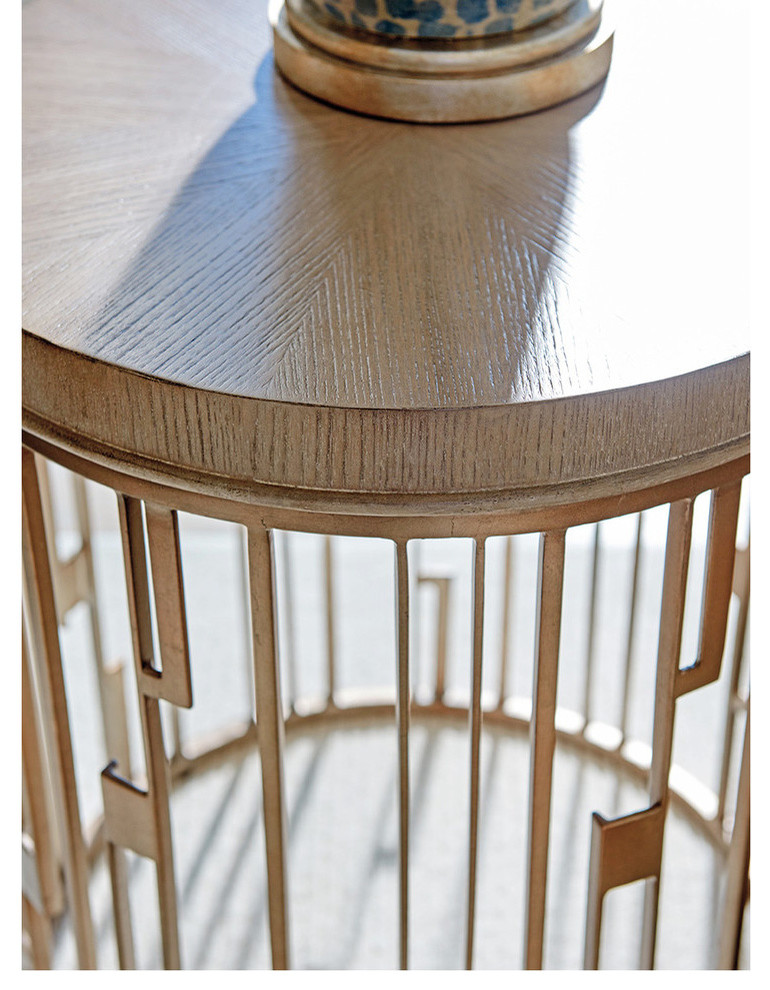 Studio Round Accent Table   Contemporary   Side Tables And End Tables   by Homesquare  Houzz