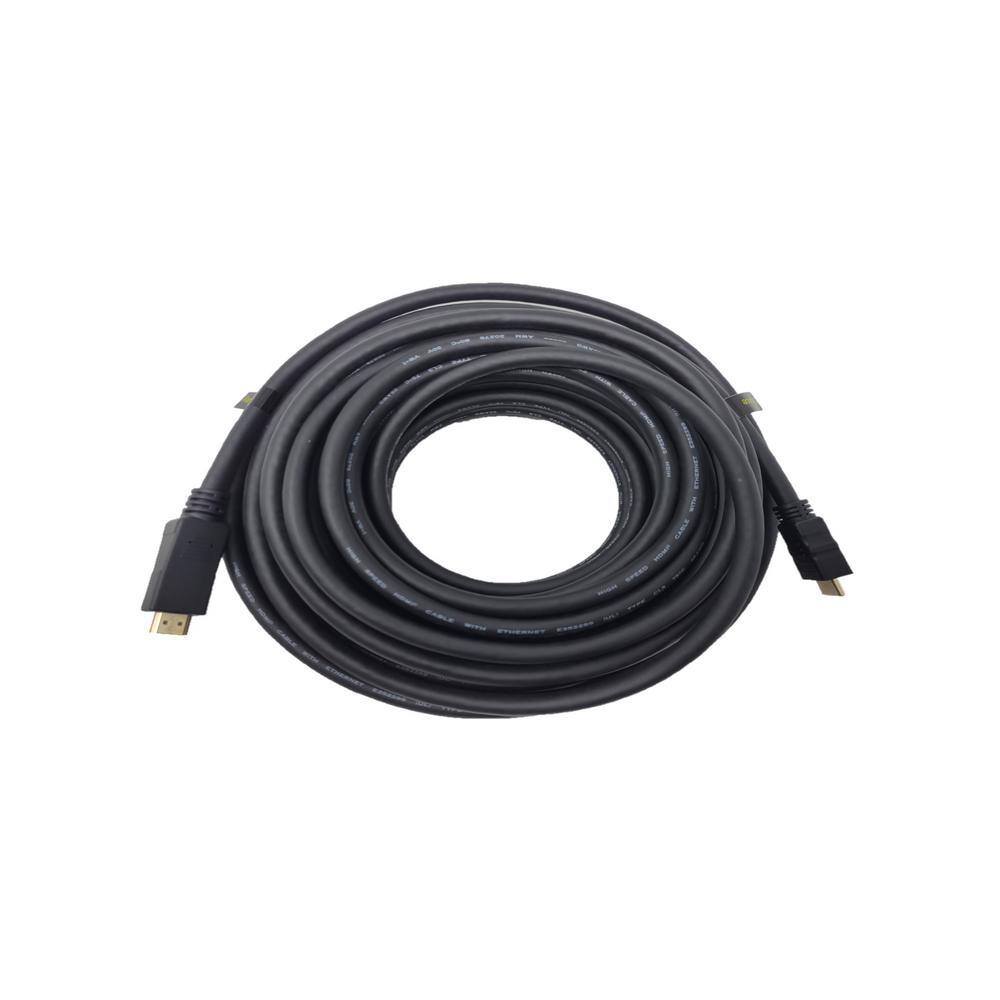 Micro Connectors Inc 50 ft. High-Speed 4K HDMI 1.4 CL3 In-Wall Rated Active Cable H2-50MAMA-AC