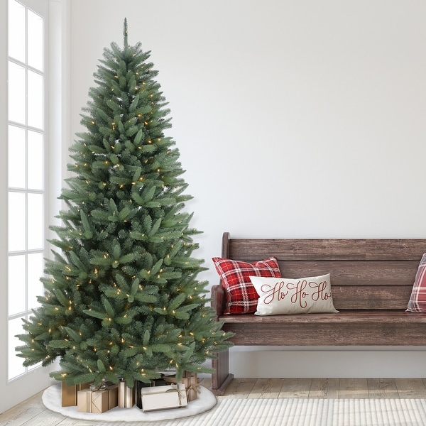 Puleo International 7.5 ft. PreLit Monterey Spruce Tree