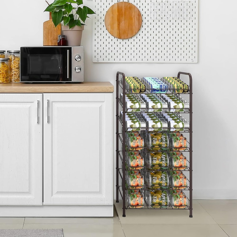 Can Organizer for Pantry 7 tier