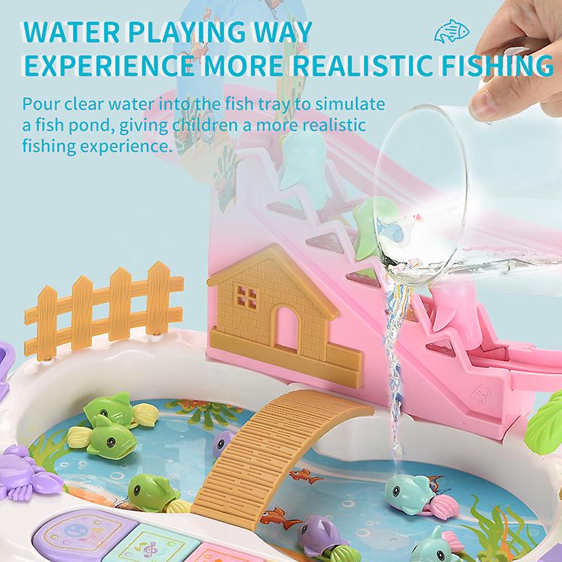 Electric Multifunctional Penguin Ladder Fishing Paradise Toys For More Than 3 Years