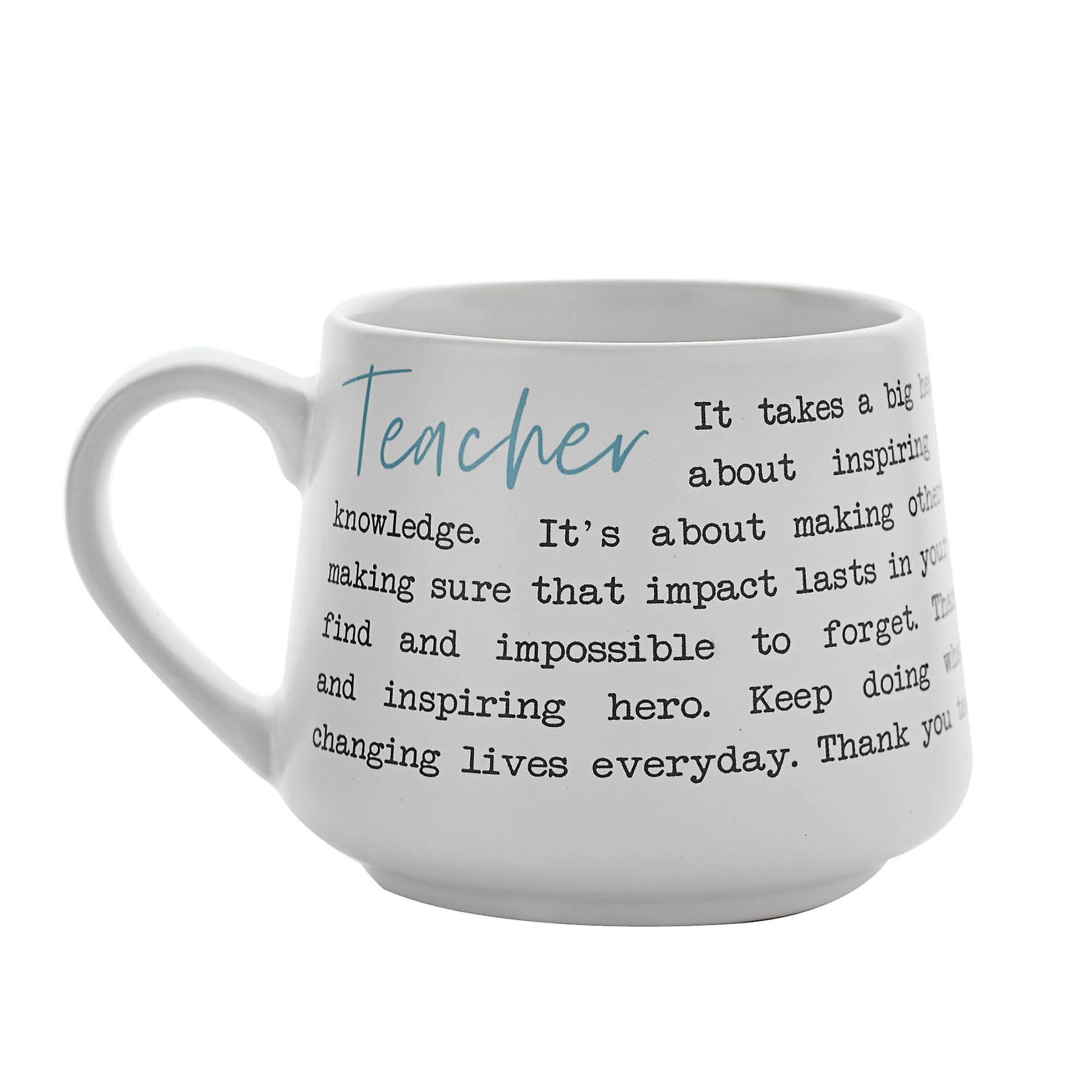 Widdop Gifts Teacher Stoneware Mug