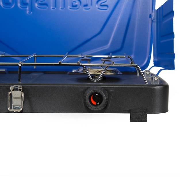 Stansport Double Burner Propane Stove Blue