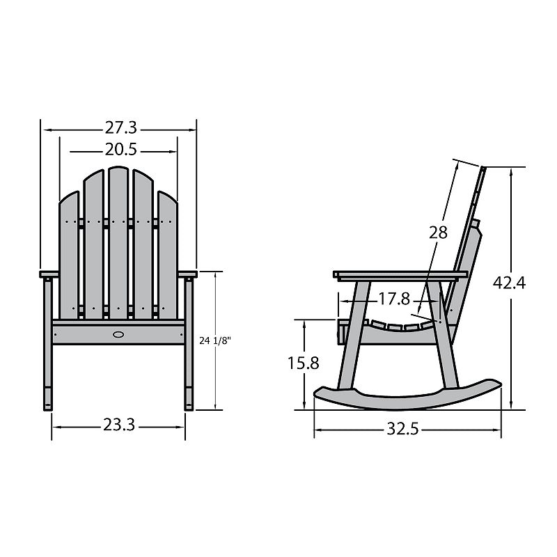 Highwood Classic Westport Garden Rocking Chair