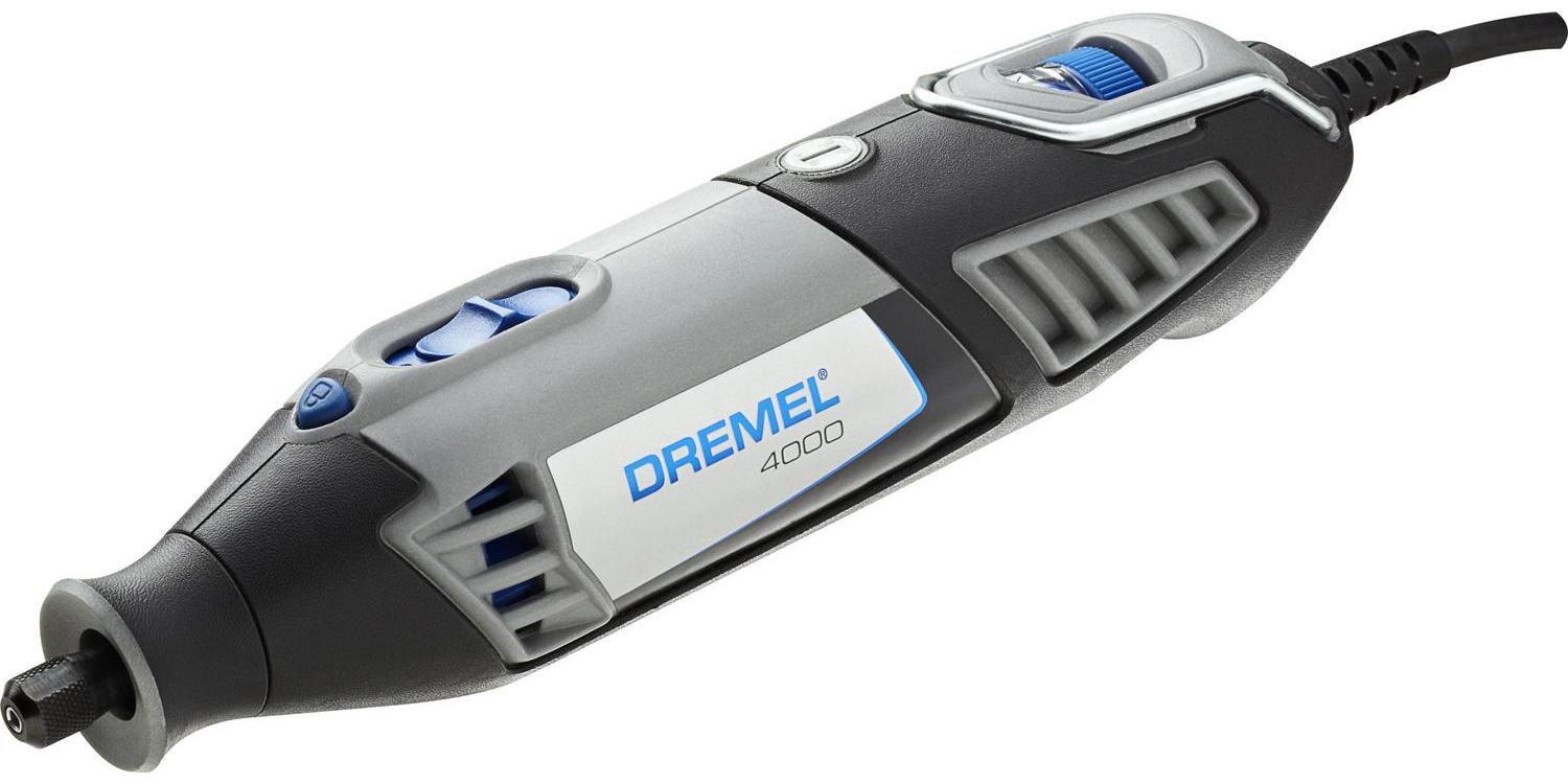 Dremel 4000-6/50 High Performance Rotary Tool Kit with Carrying Case， 6 Attachments， and 50 Accessories， Perfect for Routing， Cutting， Wood Carving