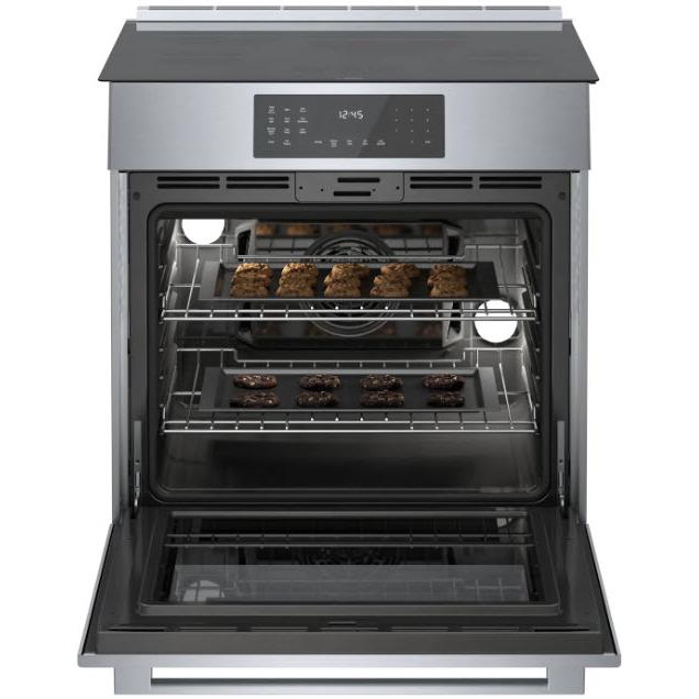 Bosch 30-inch Slide-in Induction Range with Convection Technology HII8057U