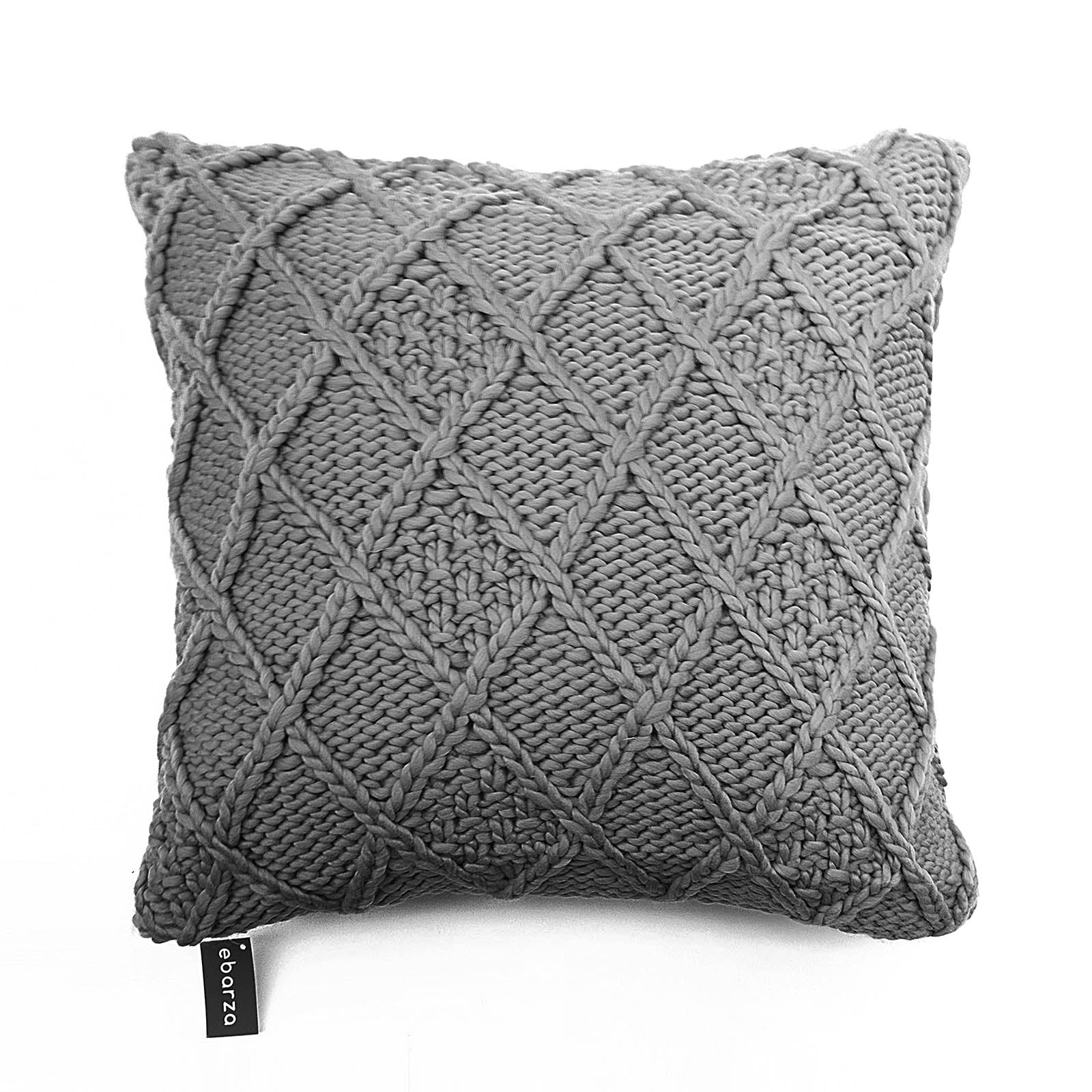 45X45 Cm Cushion Cover  093A-005-2-Grey