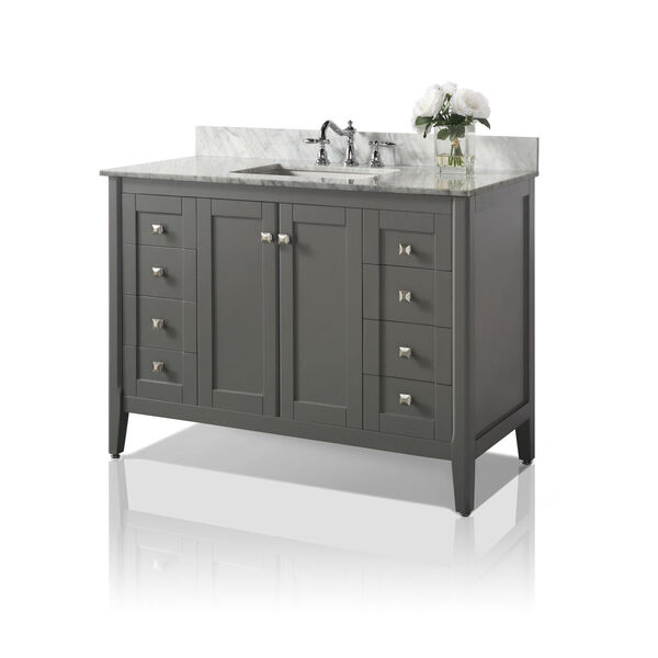 Shelton Sapphire Gray 48-Inch Vanity Console