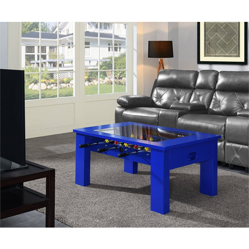 Picket House Furnishings Rebel Foosball Gaming Table in Blue