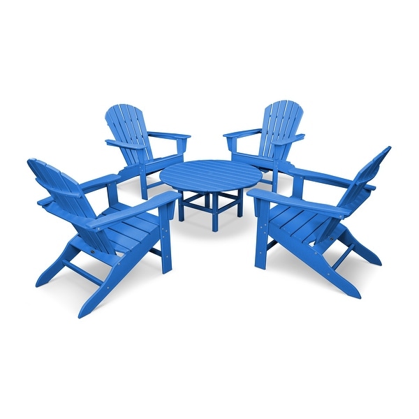 POLYWOOD South Beach 5Piece Conversation Group