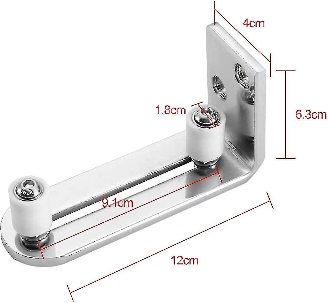 Adjustable Floor Guide Wall / Door Lower Guide For Sliding Wooden Door Stainless Steel