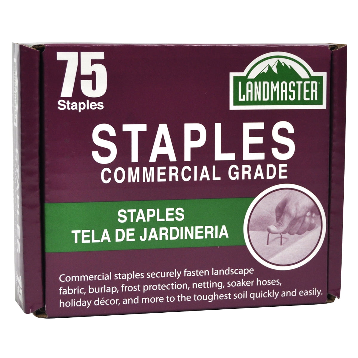 Landmaster Fabric & Garden Staples 75pk