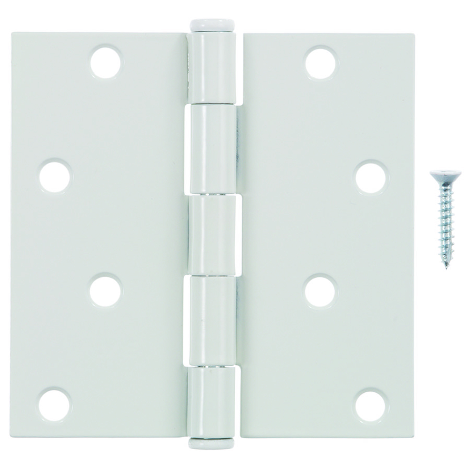 Ace 4 in. L White Residential Door Hinge 1 pk