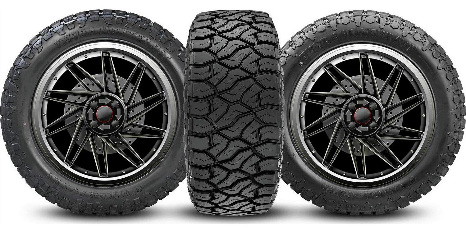 Venom Power Terra Hunter R/T LT 275/65R18 Load F 12 Ply R/T Rugged Tire