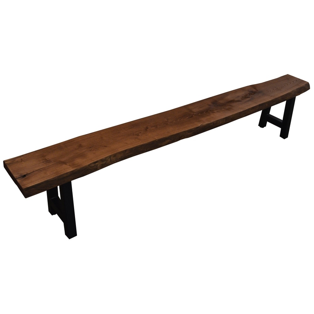 Live Edge Locust Wood Ridgemont Bench
