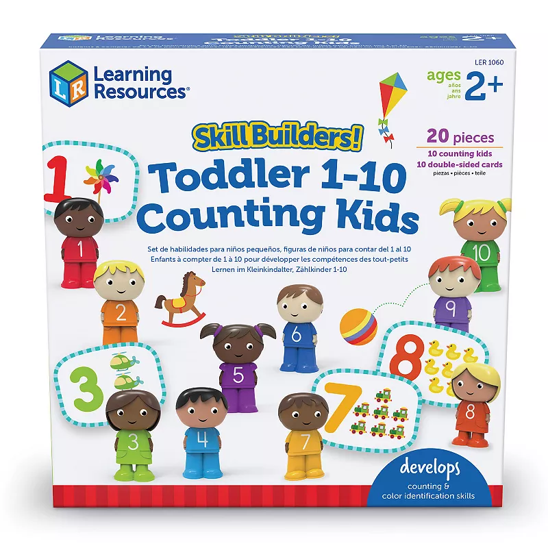 Learning Resources Skill Builders! Toddler 1-10 Counting Kids