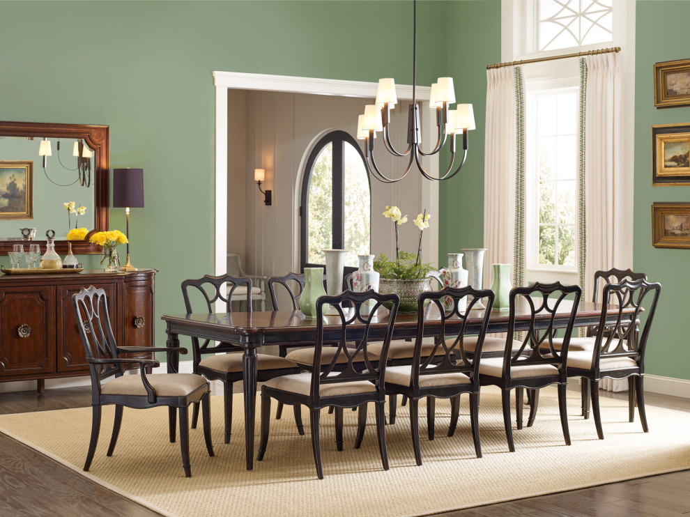 Hooker Furniture 6750 75310 Charleston 21 quotW Wood Framed Fabric   Dining Chairs   by Buildcom  Houzz