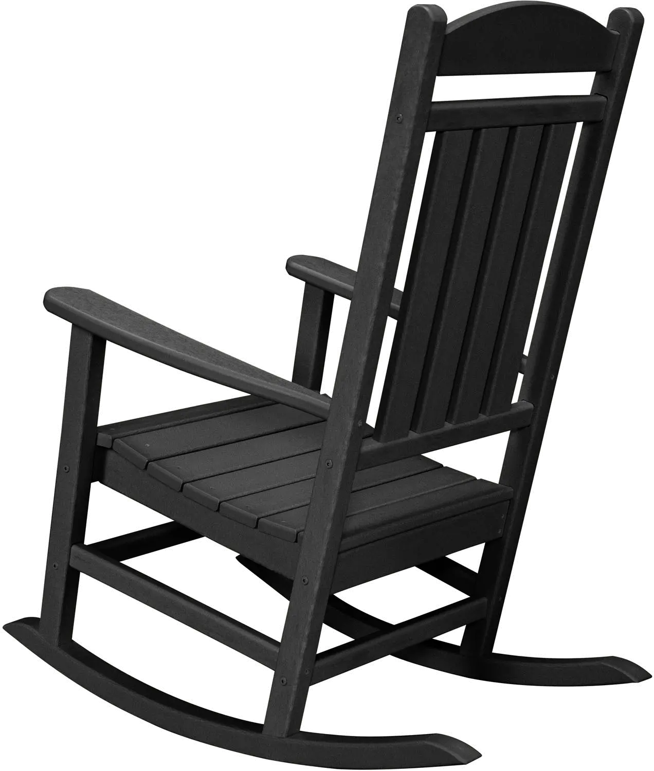 Black Outdoor Porch Rocker - Rocker