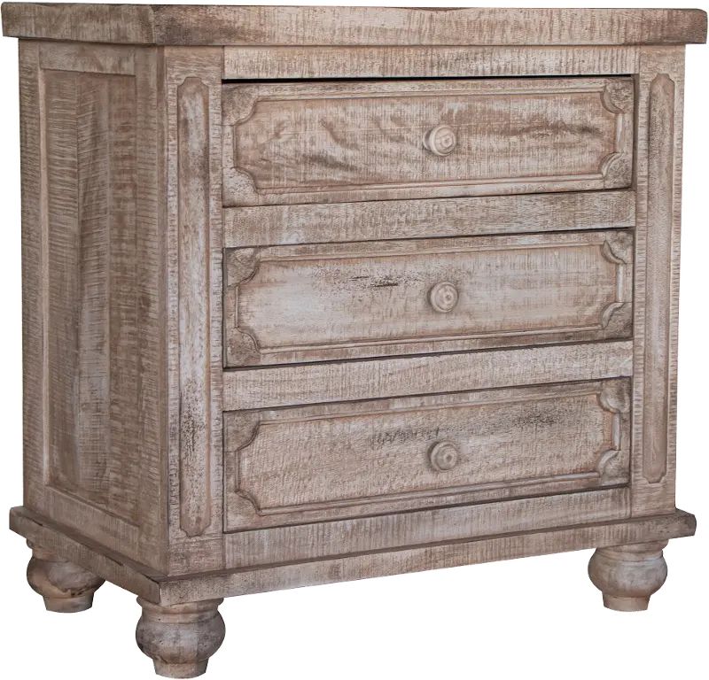 Aruba Natural Nightstand