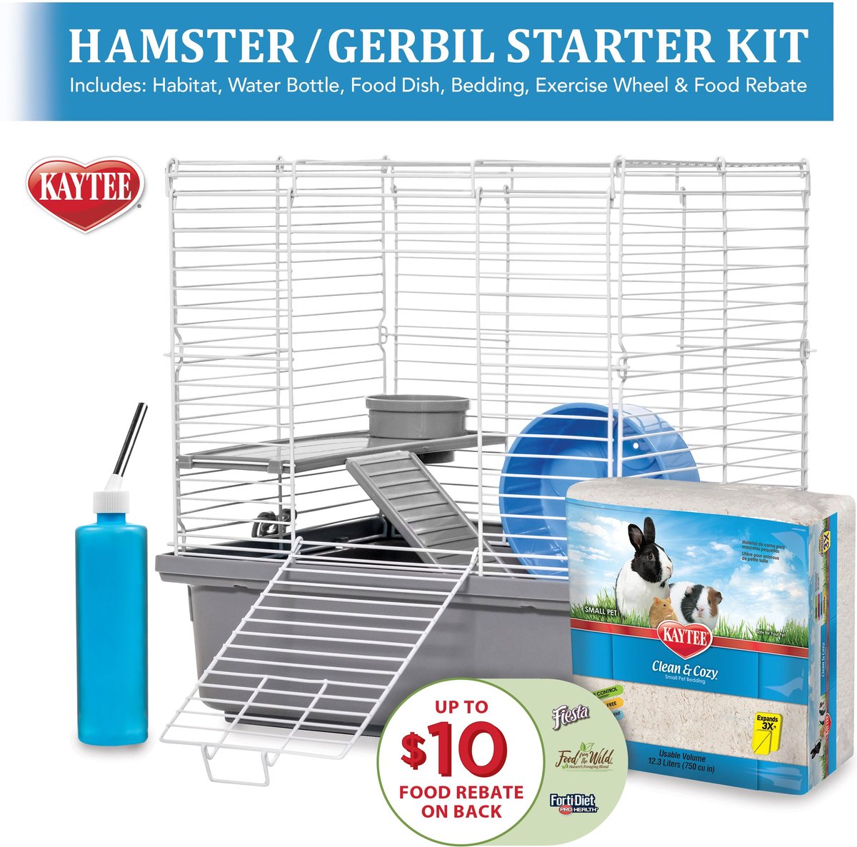 Kaytee My First Home Hamster and Gerbil Starter Kit