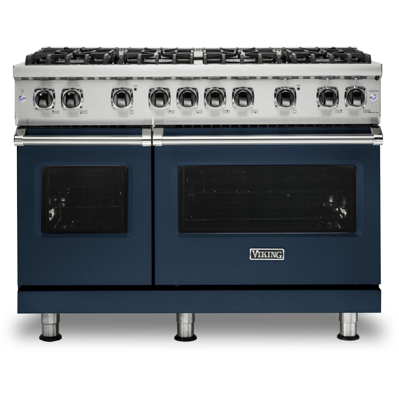 Viking 48-inch Freestanding Gas Range with VariSimmer VGR548-8BSB