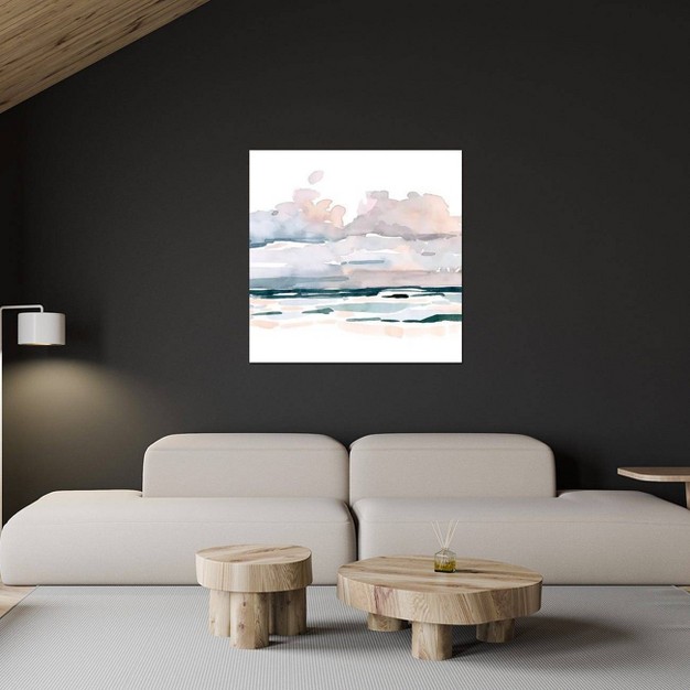 Soft Coastal Abstract Ii By Emma Scarvey Unframed Wall Canvas Icanvas