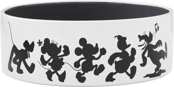 Disney Mickey Mouse Non-Skid Ceramic Dog and Cat Bowl