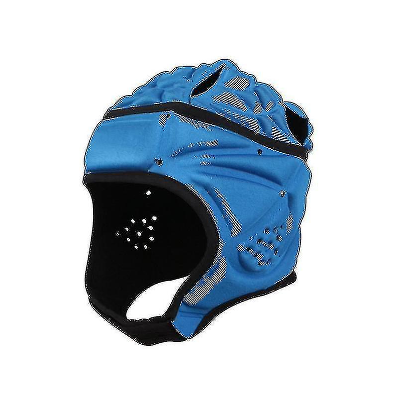 Soft Helmet Soft Shell Head Protector Goalkeeper Adjustable Soccer Goalie Helmet Support Football He