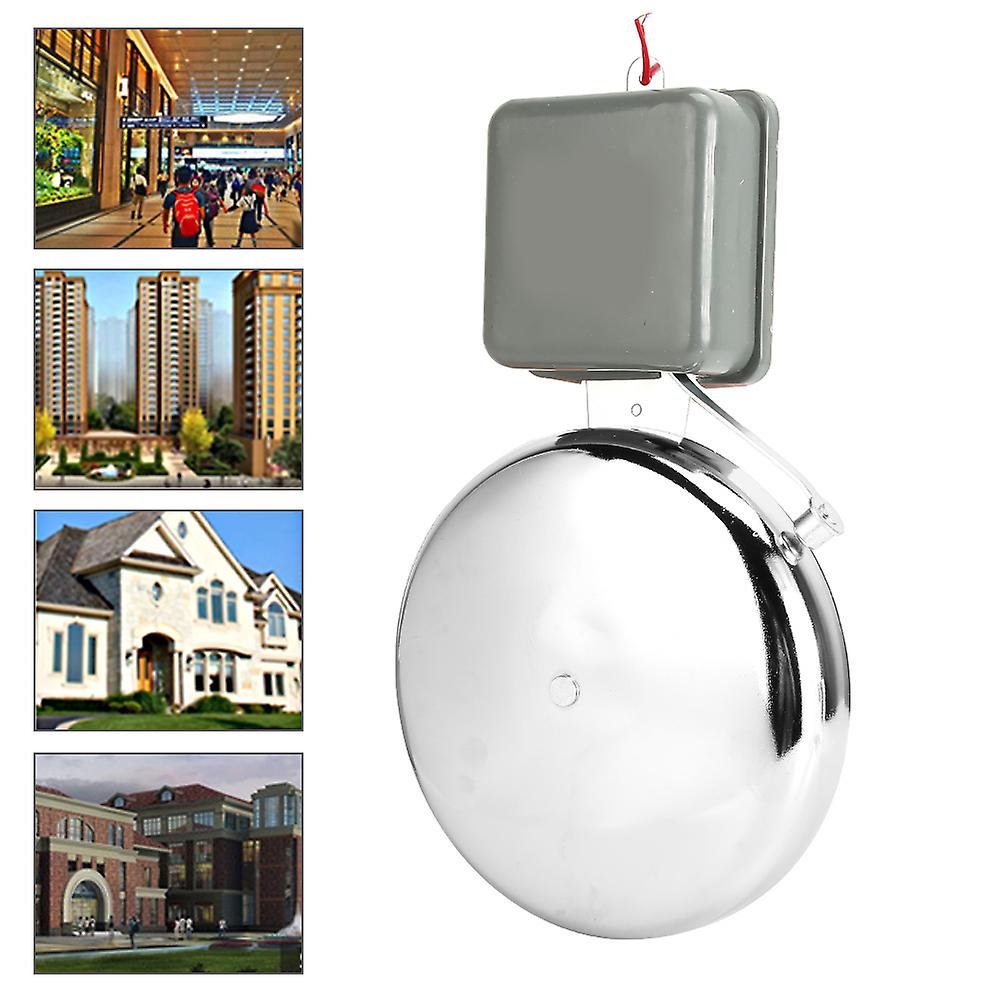 Multipurpose 8in Electric Ring Time Bell Signal Alarm For School Factory Agencies220v