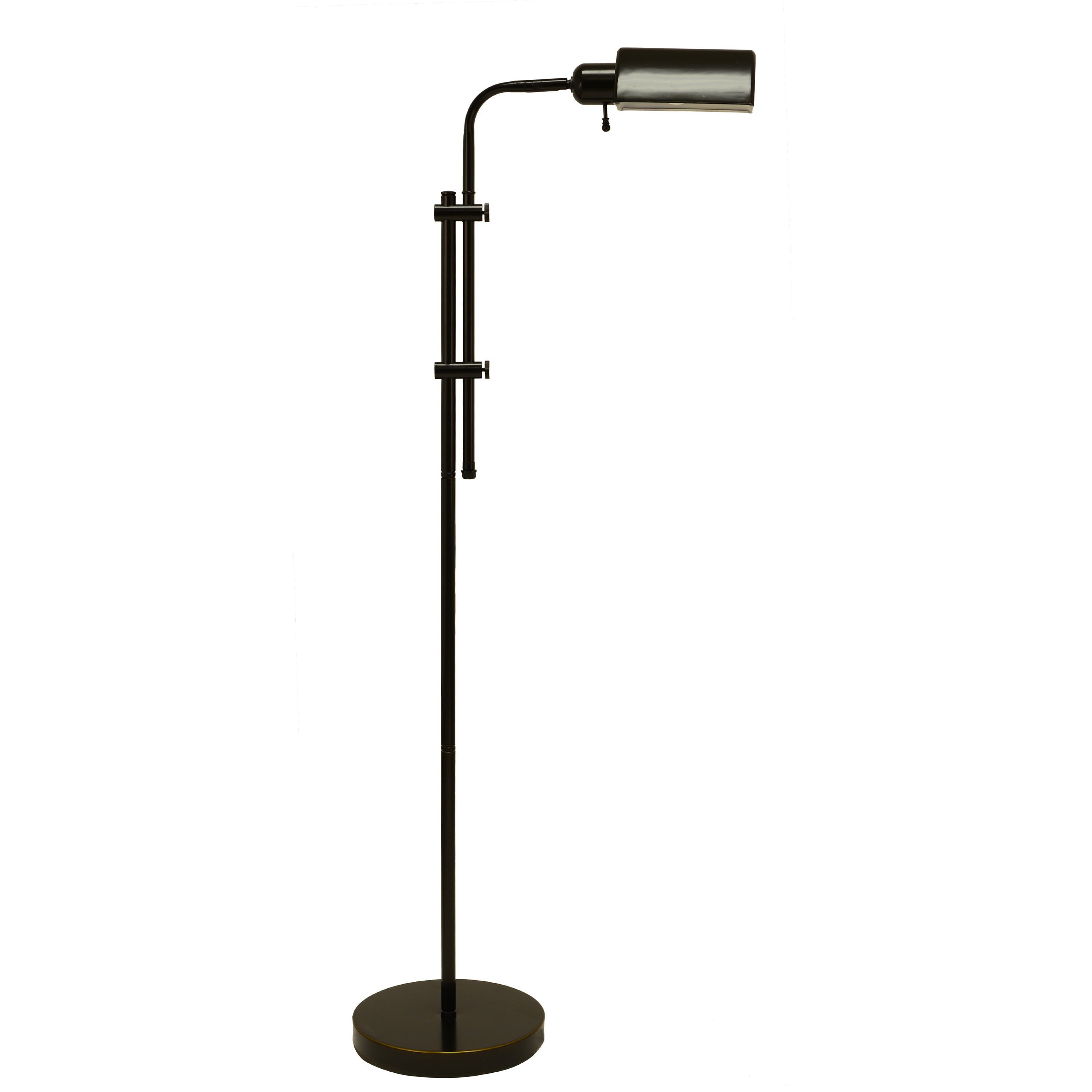 Decor Therapy Harvey Steel Pharmacy Floor Lamp, Oil Rubbed Bronze, 60.5