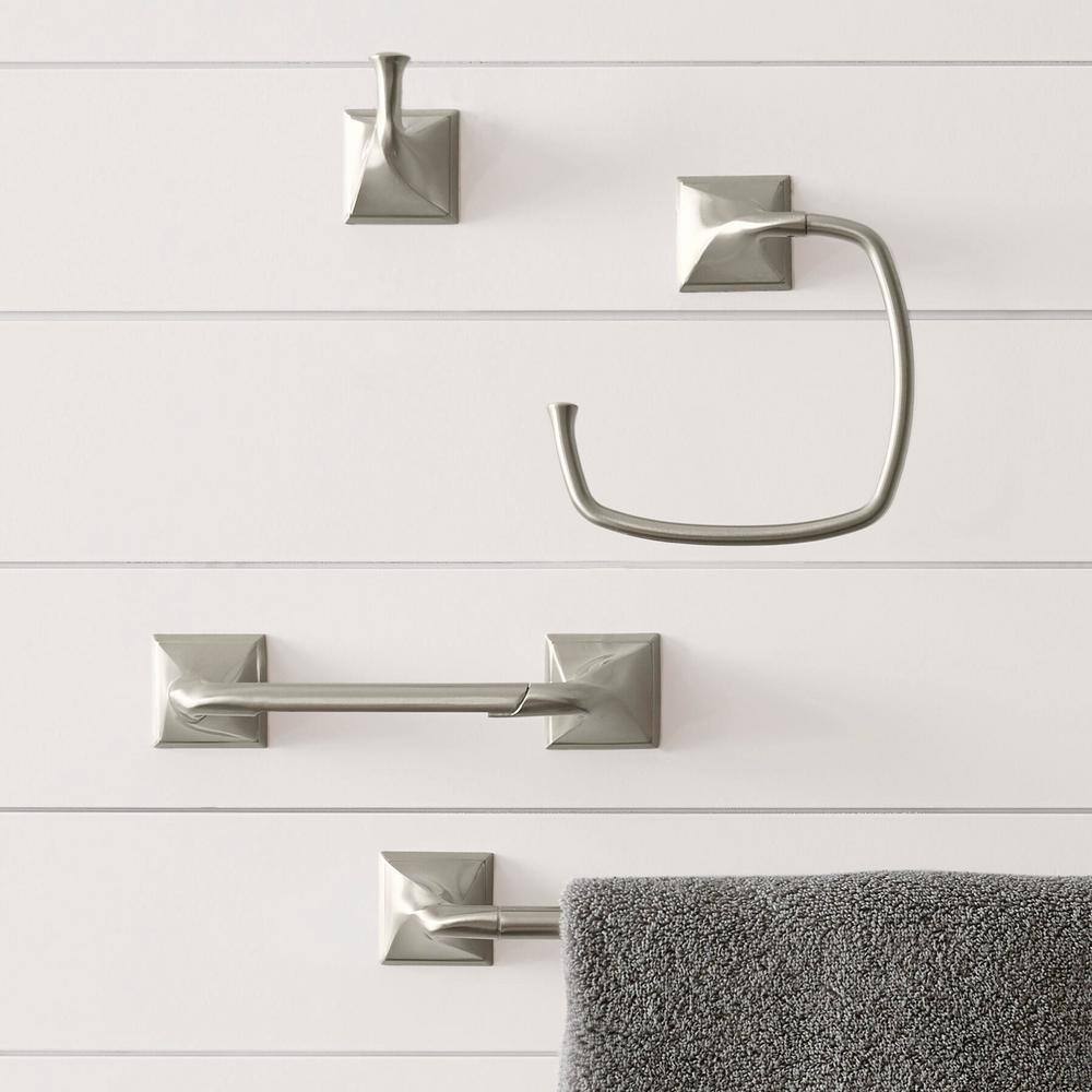 Delta Everly Single Towel Hook in Brushed Nickel EVE35-BN