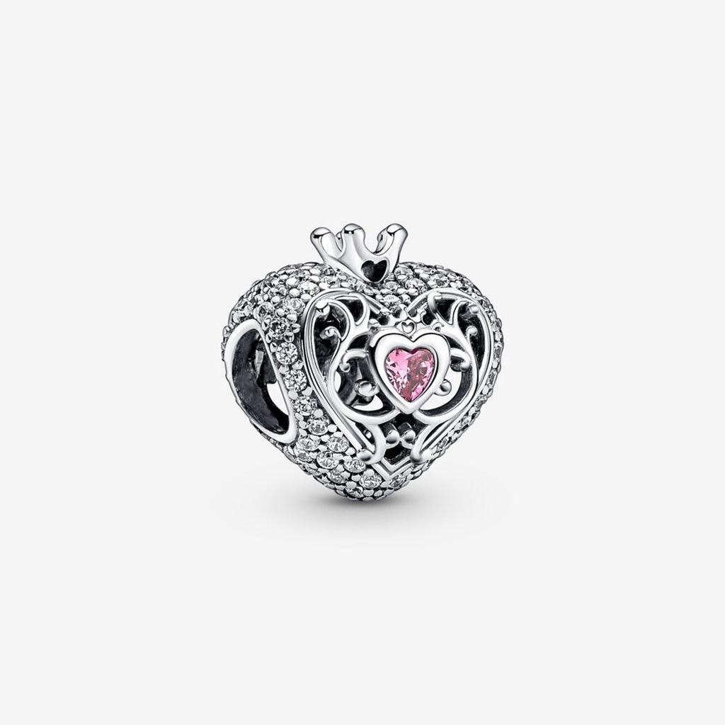 PANDORA  Regal Crown & Heart Charm