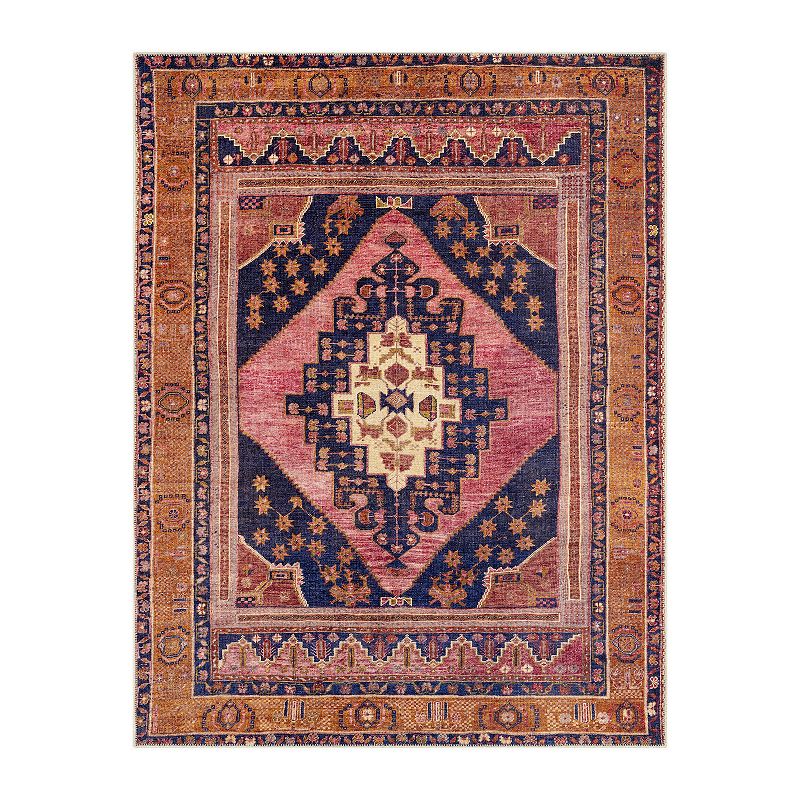 Decor 140 Alamaraz Traditional Washable Area Rug