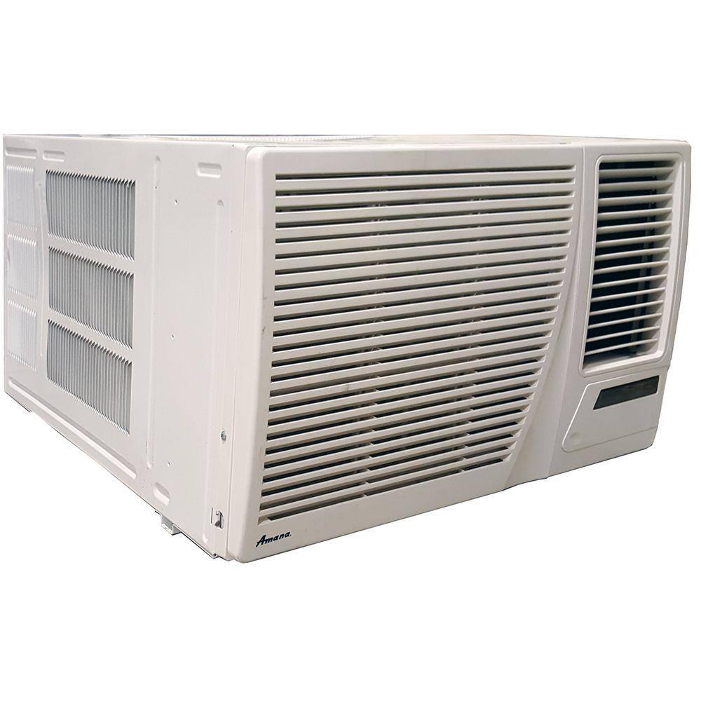 Amana 17600 BTU R-410A Window Air Conditioner with 3.5 kW Electric Heat and Remote AE183G35AX