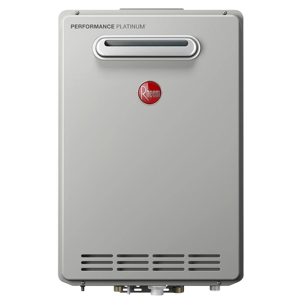 Rheem Performance Platinum 8.4 GPM Natural Gas High Efficiency Outdoor Tankless Water Heater ECOH160XLN-2