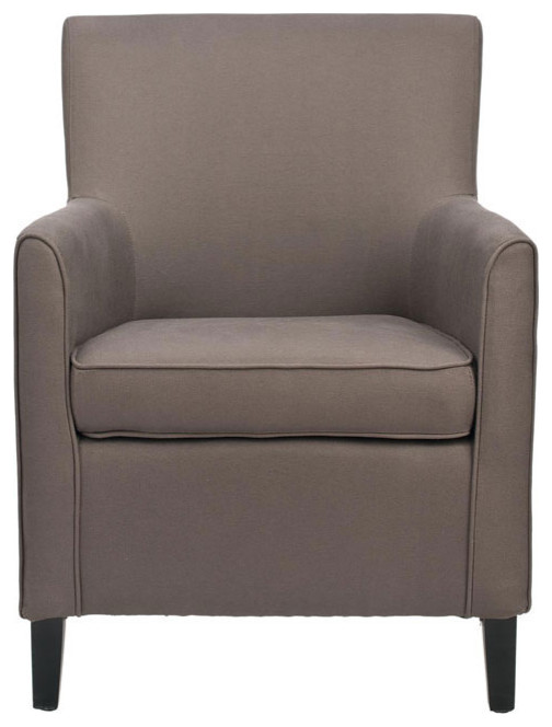 Gary Arm Chair  Mocha   Transitional   Armchairs And Accent Chairs   by Rustic Home Furniture Deco  Houzz