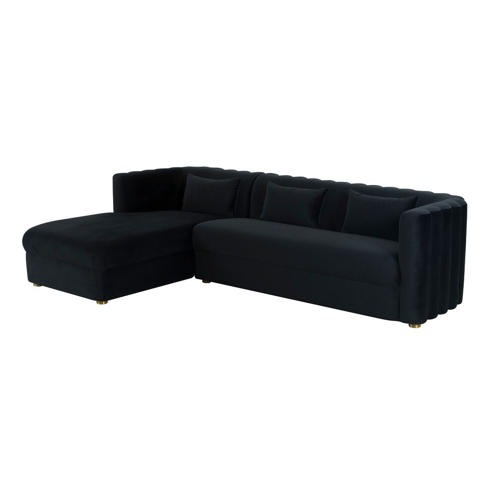 Callie Velvet Sectional