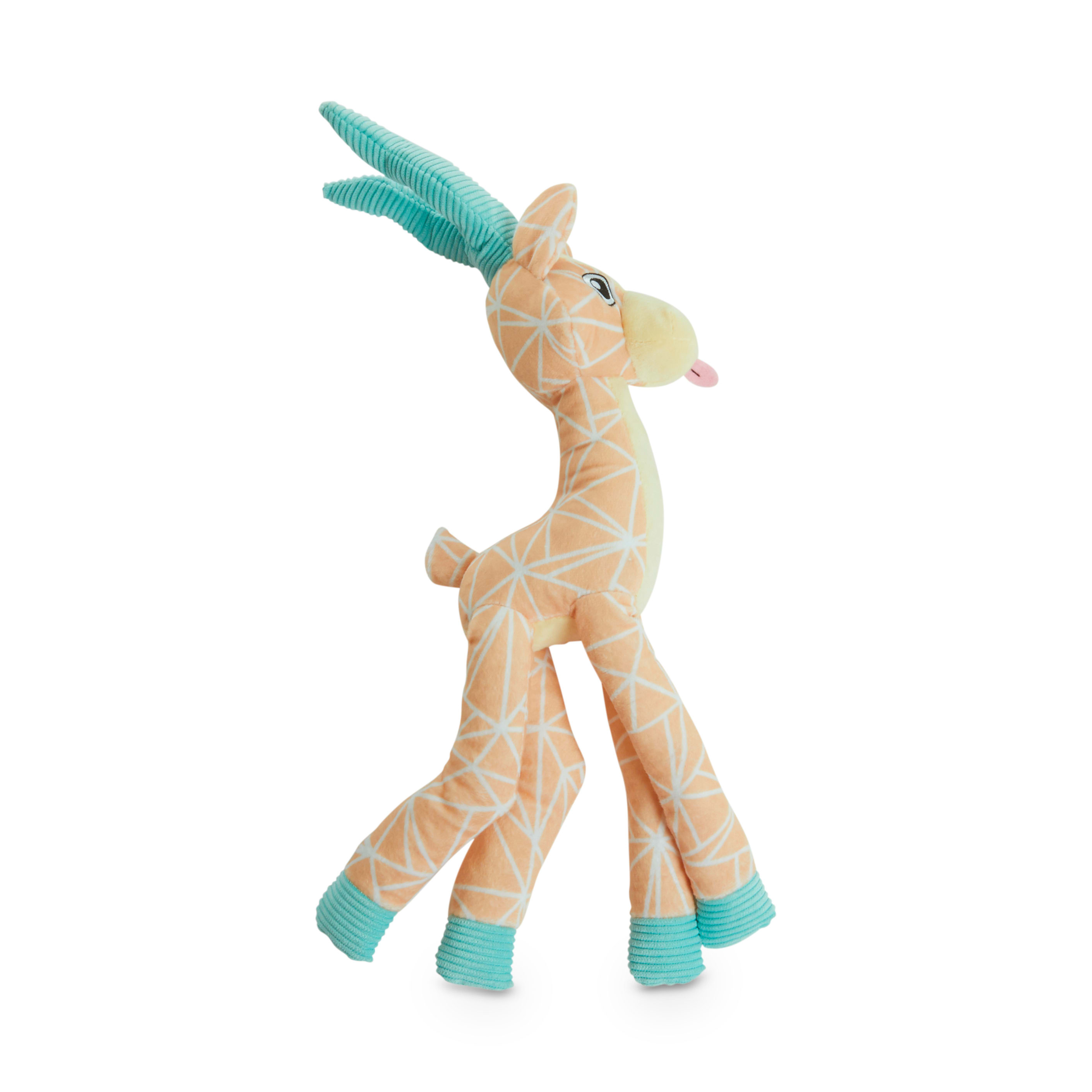 LEAPS  BOUNDS Go Graze-y Antelope Plush Dog Toy with Long Limbs， X-Large