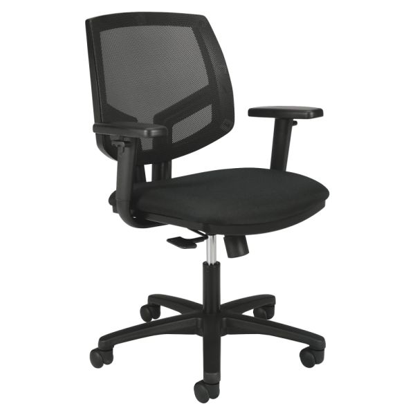 HON Volt Series Mesh Back Task Chair， Supports Up to 250 lb， 18.25