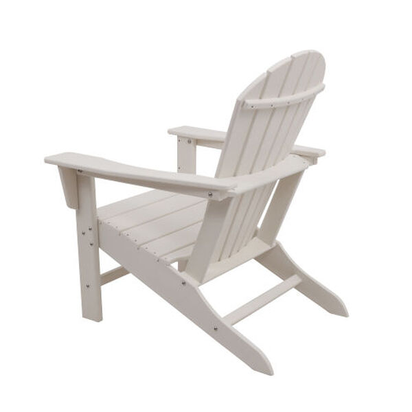 BellaGreen White Recycled Adirondack Chair - (Open Box)