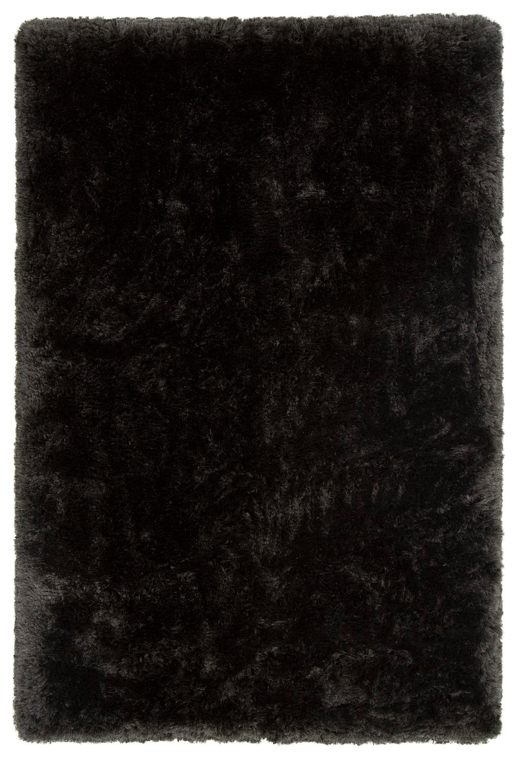 Giulia Charcoal Hand Woven Shag Rug