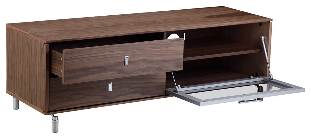 Asal Short Media Unit   Transitional   Entertainment Centers And Tv Stands   by Pangea Home  Houzz