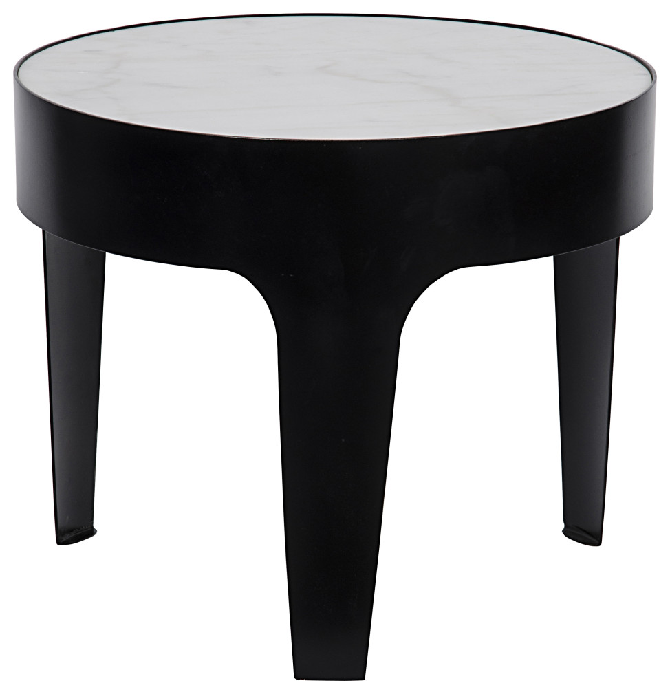 Cylinder Side Table   Industrial   Side Tables And End Tables   by HedgeApple  Houzz