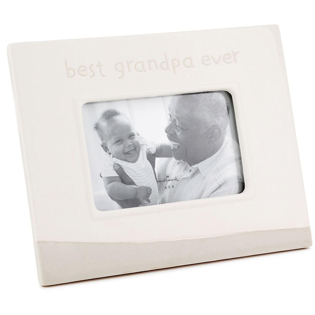 Hallmark  Best Grandpa Ever Picture Frame, 4x6