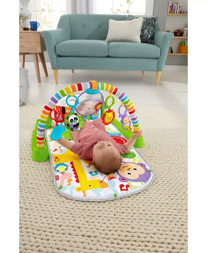 Fisher Price Deluxe Kick Play Piano Gym Musical Newborn Toy